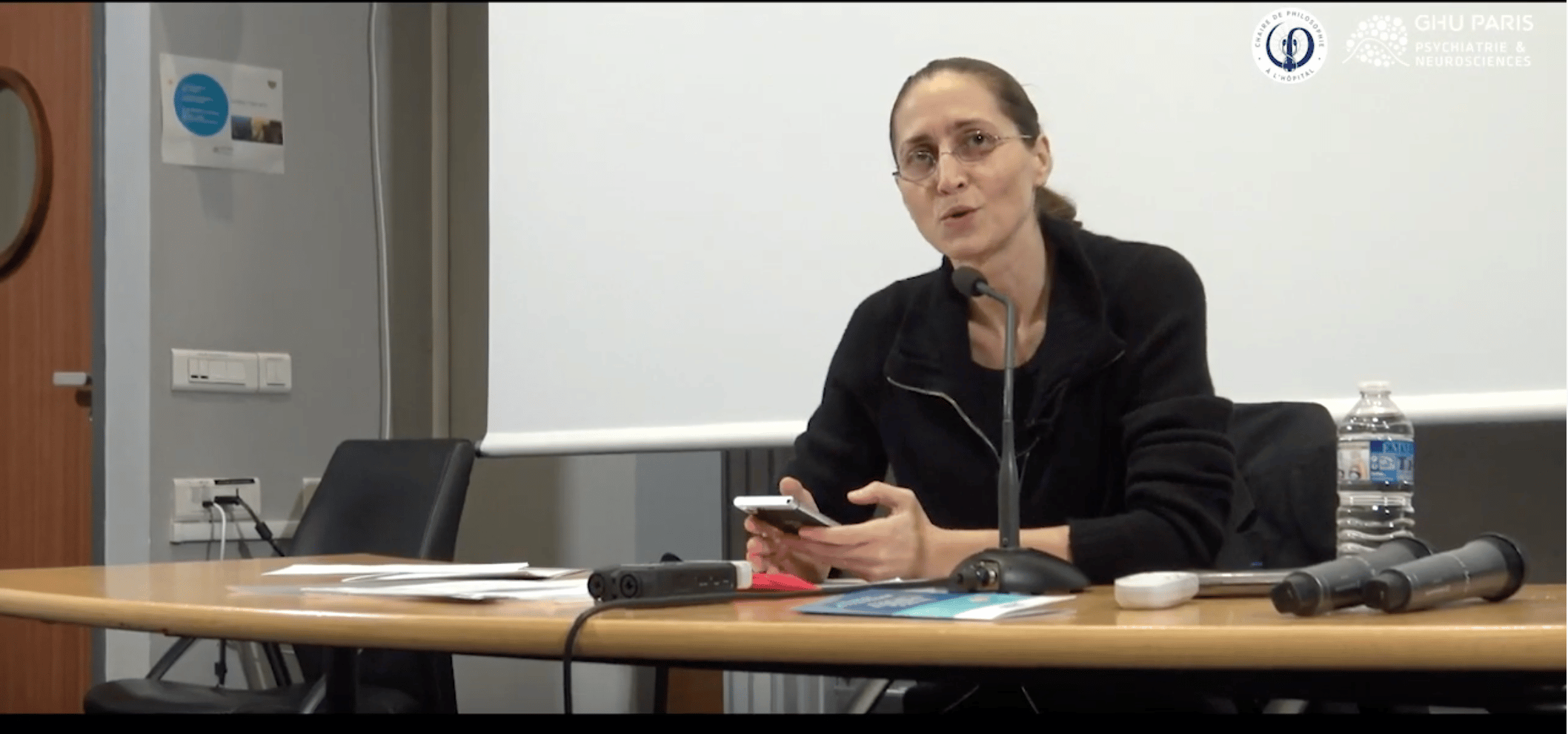 Présentation par Cynthia Fleury de la Chaire de Philosophie du GHU-Paris