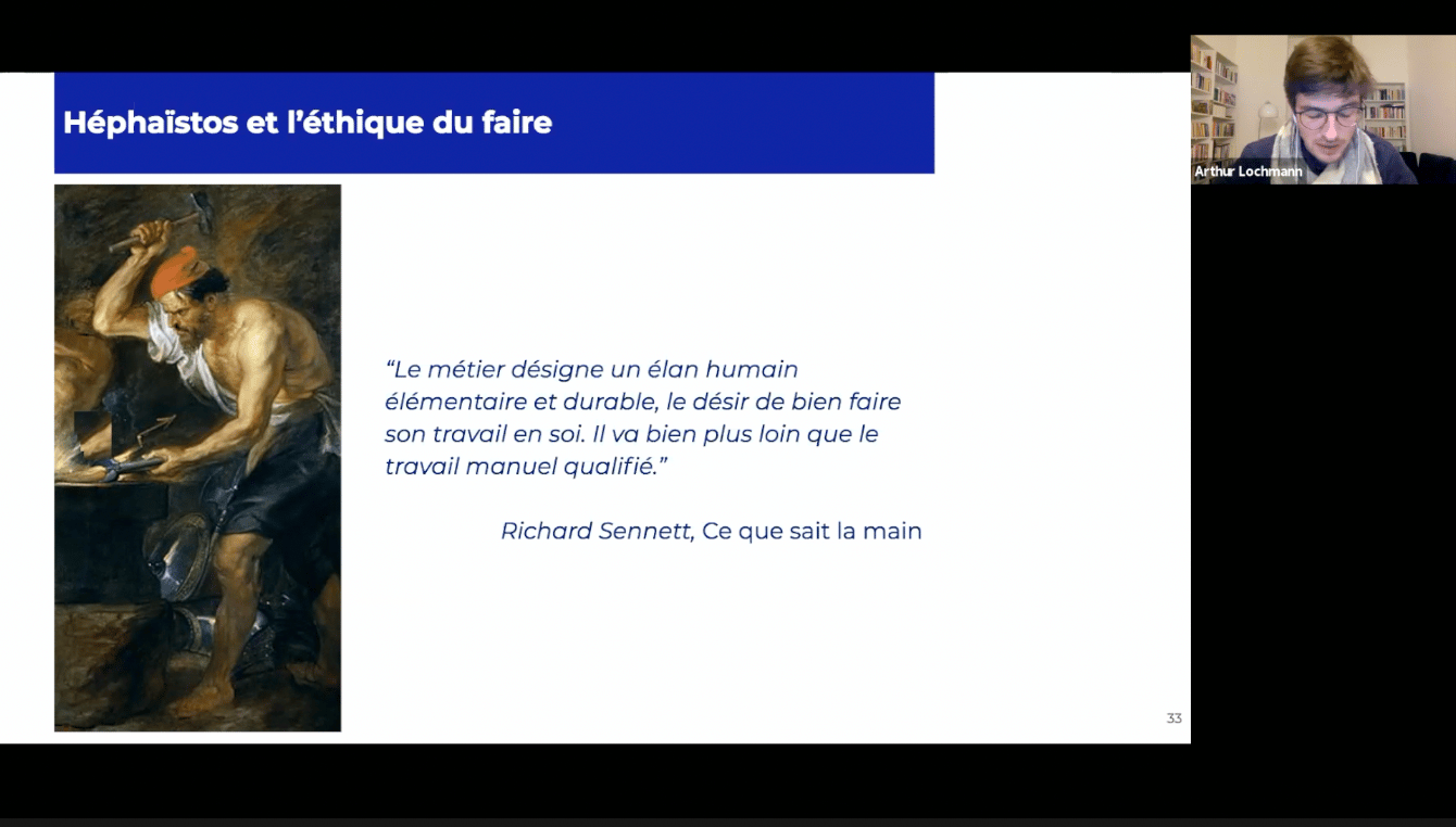 La charpente comme éthique du faire avec Arthur Lochmann