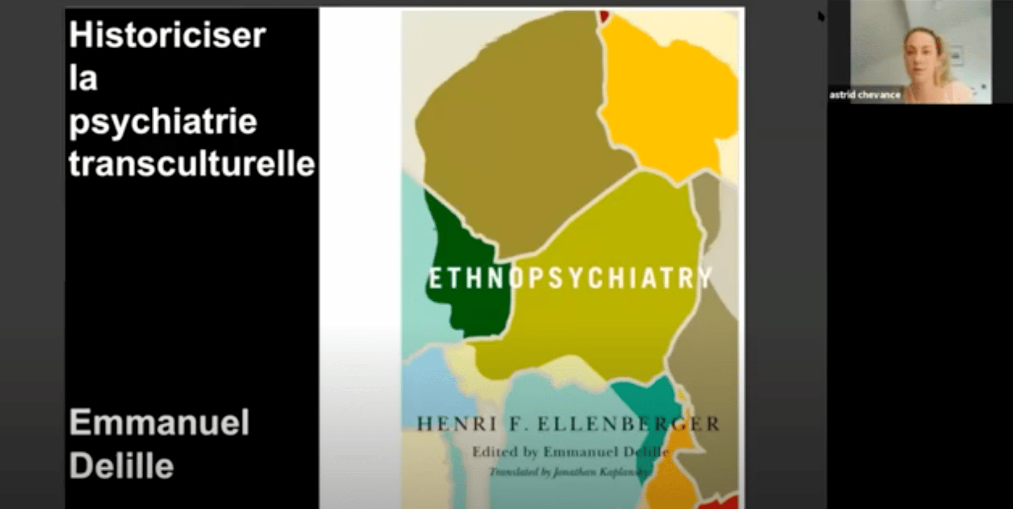 Emmanuel Delille – Historiciser la psychiatrie transculturelle