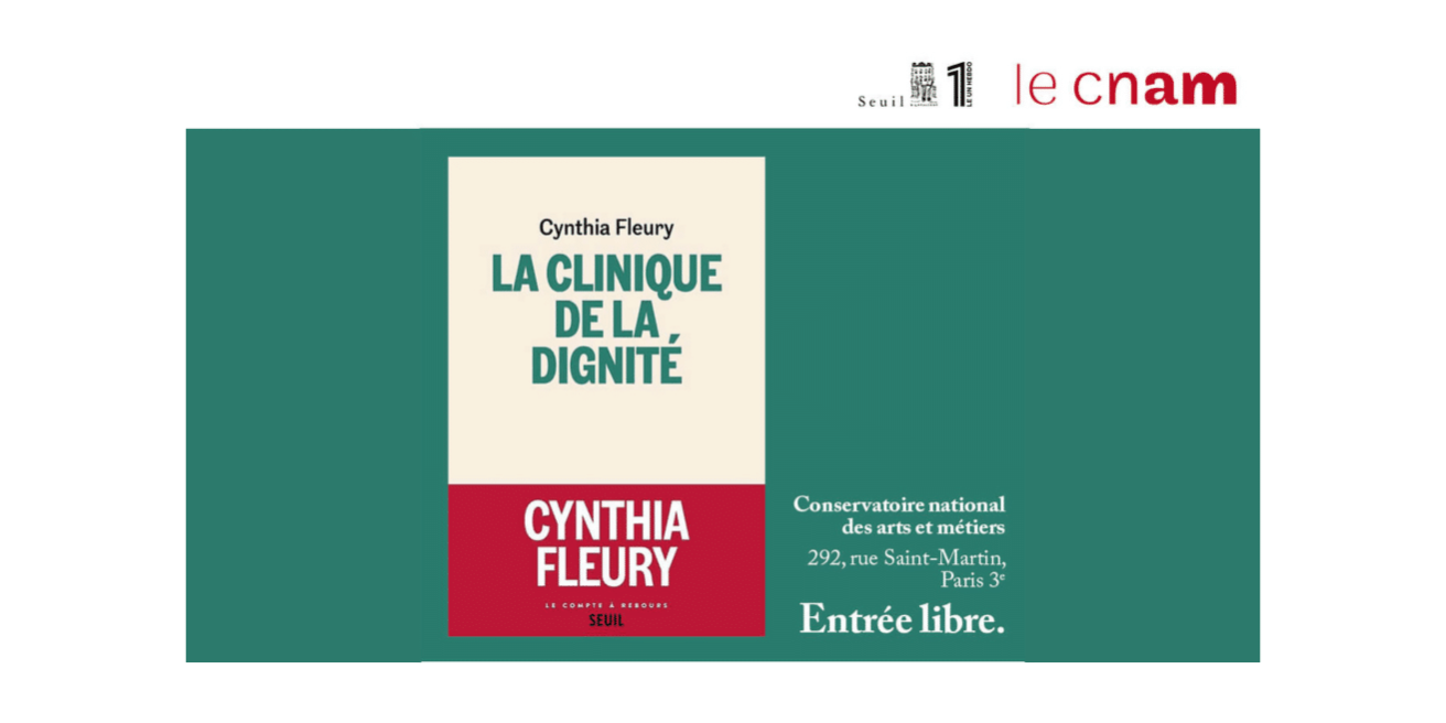 Mardi 24 octobre : rencontre avec Cynthia Fleury autour de "La clinique
